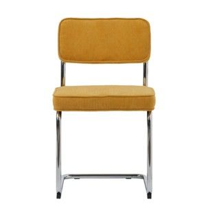 Żółte krzesło Unique Furniture Rupert Bauhaus