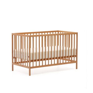 Naturalne łóżeczko z litego drewna bukowego 60x120 cm Shantal – Kave Home