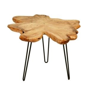 Stolik z blatem z cedrowego drewna 360 Living Montanio 522