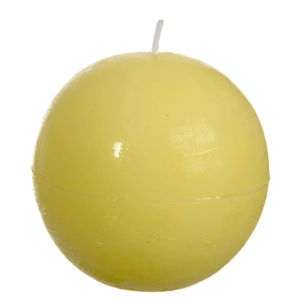 Żółta świeczka J-Line Ball