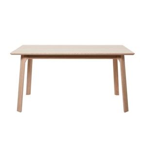 Stół z białego drewna dębowego Unique Furniture Vivara