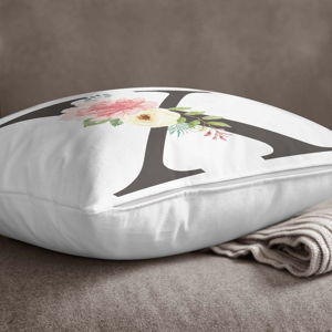 Poszewka na poduszkę Minimalist Cushion Covers Floral Alphabet X, 45x45 cm