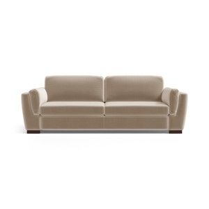 Jasnobrązowa sofa 3-osobowa Marie Claire BREE