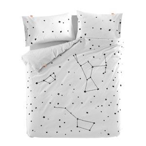 Bawełniana poszwa na kołdrę Blanc Constellation, 140x200 cm