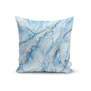 Poszewka na poduszkę Minimalist Cushion Covers Aquatic Marble, 45x45 cm
