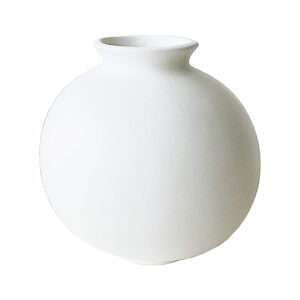 Biały ceramiczny wazon Rulina Toppy