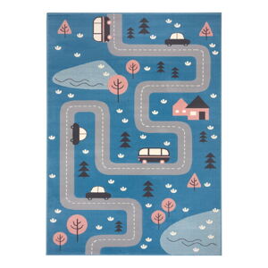 Niebieski dywan dziecięcy 80x150 cm Adventures – Hanse Home