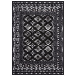 Czarny dywan Nouristan Sao Buchara, 160x230 cm