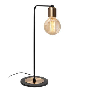 Czarna/w kolorze brązu lampa stołowa (wysokość 52 cm) Harput – Opviq lights