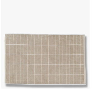 Beżowy dywanik łazienkowy 50x80 cm Tile Stone – Mette Ditmer Denmark