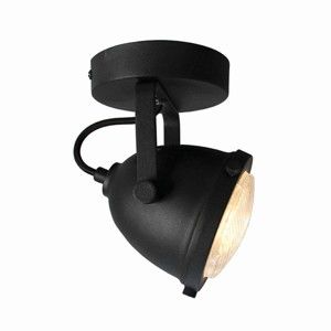 Czarna lampa sufitowa LABEL51 Spot Moto Uno