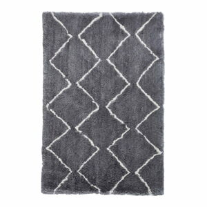 Szaro-beżowy ręcznie tkany dywan Think Rugs Morocco Grey & Cream, 200x290 cm