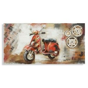 Obraz Mauro Ferretti Moped, 120x60 cm