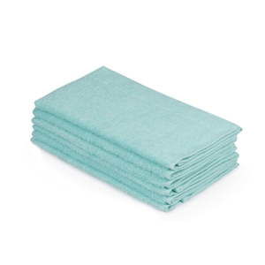 Zestaw sześciu jasnoniebieskich ręczników Beverly Hills Polo Club, 50x30 cm
