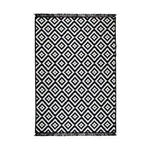 Czarno-biały dywan dwustronny Cihan Bilisim Tekstil Helen, 160x250 cm
