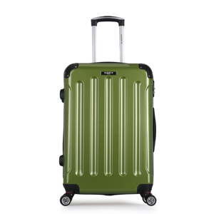 Zielona walizka podróżna na kółkach Bluestar Miratio, 70 l
