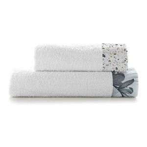 Zestaw 2 bawełnianych ręczników Happy Friday Basic Tropical