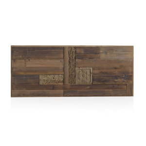 Drewniany zagłówek łóżka Geese Rustico, 60x145 cm