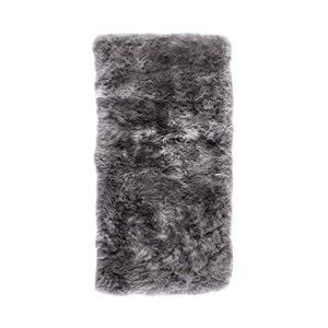 Szary dywan z owczej skóry Royal Dream Zealand Natur, 140x70 cm