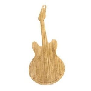 Bambusowa deska do krojenia w kształcie gitary Kikkerland Guitar