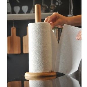 Stojak z bambusu na ręczniki papierowe Bambum Laisy