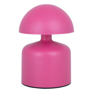Różowa lampa stołowa z metalowym kloszem (wysokość 15 cm) Impetu – Leitmotiv