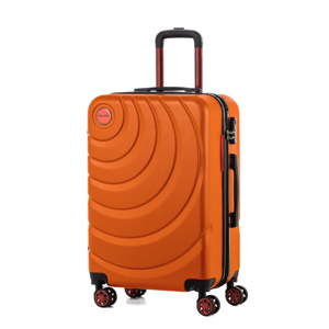 Pomarańczowa walizka Murano Manhattan, 71 l