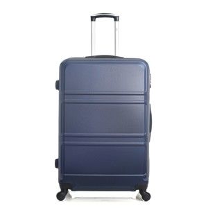 Niebieska walizka na kółkach Hero Utah, 60 l