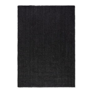Czarny dywan z juty 60x90 cm Bouclé – Hanse Home