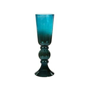 Niebieski wazon kryształowy Santiago Pons Classy, wys. 58 cm