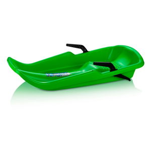Zielony bobslej z hamulcami Gizmo Twister, 80 cm