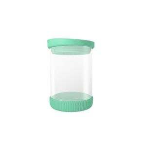 Pojemnik szklany z zielonym wieczkiem JOCCA Container, 480 ml