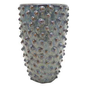 Szary wazon ceramiczny PT LIVING Spotted, wys. 25 cm
