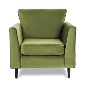 Zielony fotel VIVONITA Portobello