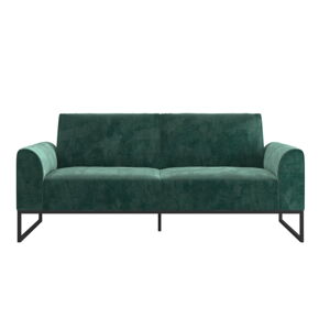 Zielona sofa rozkładana 217 cm Adley – CosmoLiving by Cosmopolitan
