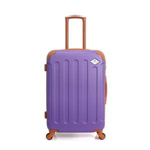 Fioletowa walizka na kółkach GERARD PASQUIER Muno Valise Weekend, 64 l