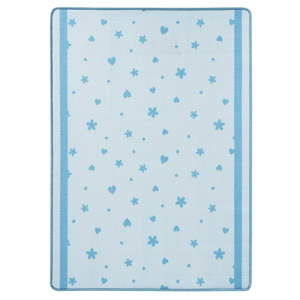 Niebieski dywan dziecięcy Hanse Home Stars&Hearts, 100x140 cm