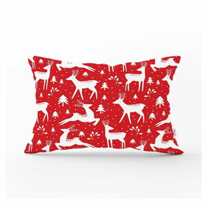 Świąteczna poszewka na poduszkę Minimalist Cushion Covers Reindeer, 35x55 cm