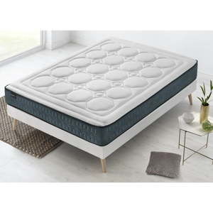 Łóżko 1-osobowe z materacem Bobochic Paris Tendresse, 90x190 cm