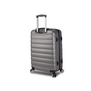 Szary walizka na kółkach z USB My Valice COLORS RESSNO Pilot Suitcase