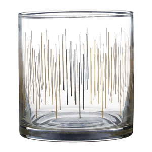 Zestaw 4 szklanek ze szkła dmuchanego ręcznie Premier Housewares Deco, 3,75 dl