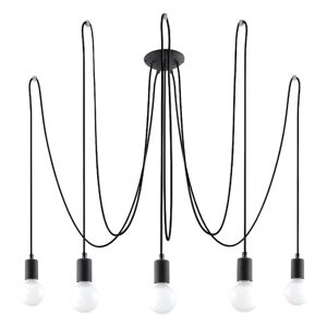 Czarna lampa wisząca 300x300 cm Spider – Nice Lamps