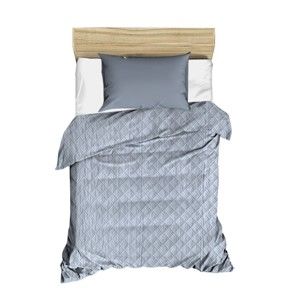 Niebieska pikowana narzuta na łóżko Cihan Bilisim Tekstil Amanda, 160x230 cm