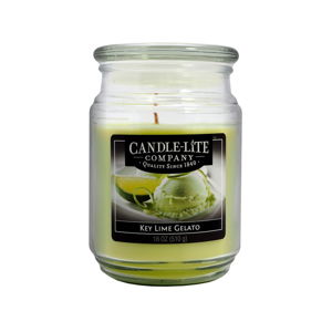 Świeczka w szkle o zapachu limonkowych lodów Candle-Lite, 110 h