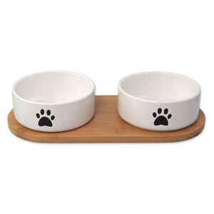 Zestaw misek ze stojakiem dla psów ceramiczny ø 13 cm Dog Fantasy – Plaček Pet Products