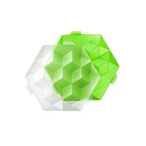 Zielona silikonowa forma do lodu Lékué Giant Ice Cube