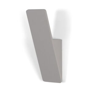 Jasnoszary stalowy haczyk ścienny Angle – Spinder Design