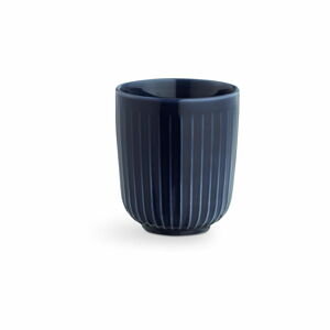Ciemnoniebieski porcelanowy kubek Kähler Design Hammershoi, 300 ml