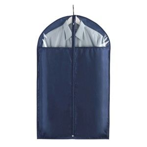 Niebieski pokrowiec na ubrania Wenko Business, 100x60 cm