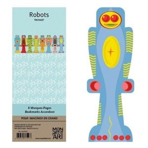 Zestaw zakładek Mon Petit Art Robots